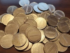 Andamiro Game Tokens - Size 24.7 mm - Lot Of 50 Tokens