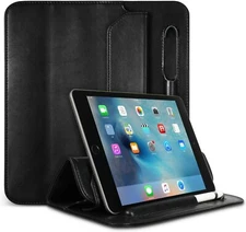 iPad Mini Leather Microfiber Slim Leather Sleeve 7.9" Pad 5th Generation BLK NEW