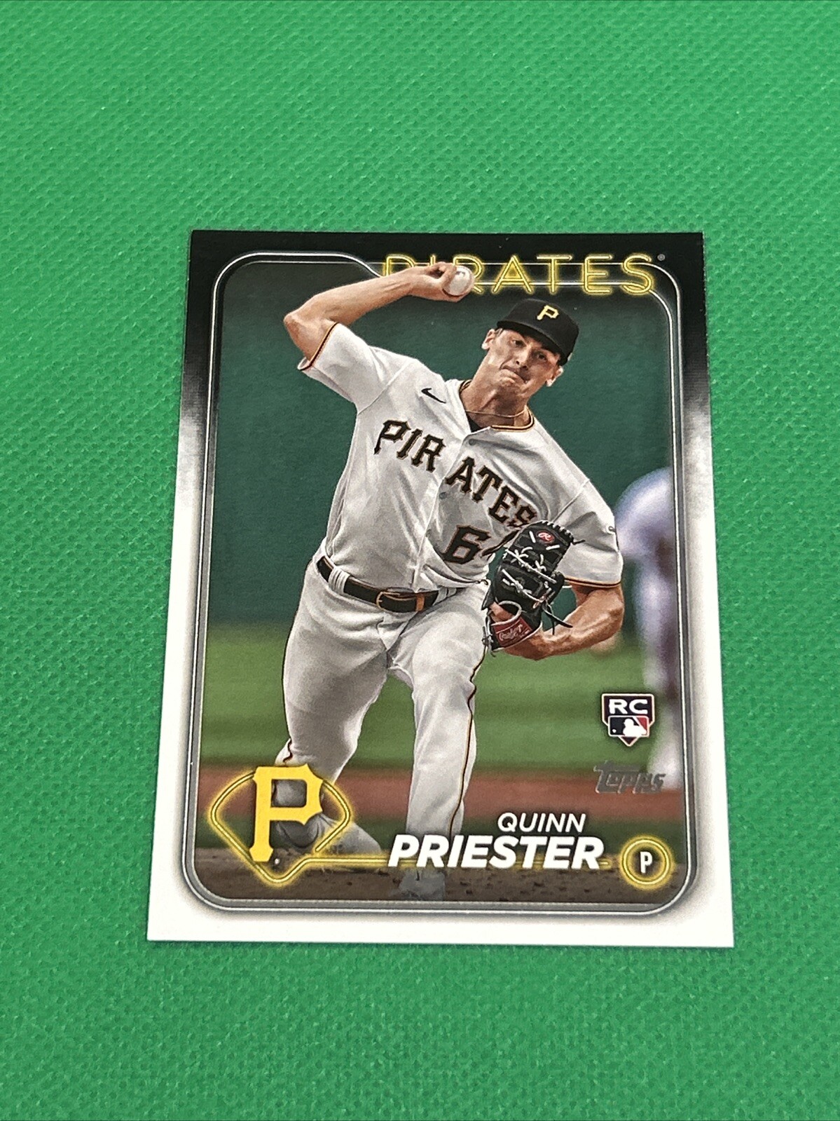 Quinn Priester Rookie 2024 Topps Series One Card Rc #93