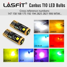 LASFIT 168 194 2825 LED Parking Lamp Light Bulbs for Honda Toyota Nissan Subaru