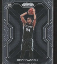 2020-21 Panini Prizm #252 Devin Vassell San Antonio Spurs (W)