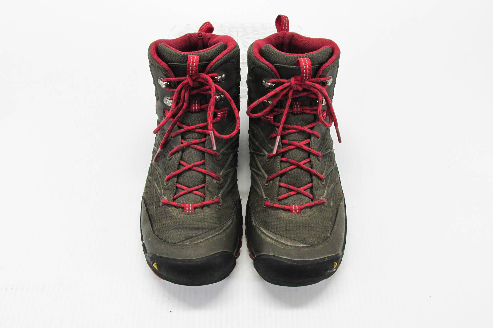 Stivali Keen uomo Tarradora taglia media 11 marroni escursionismo chukka stringati usati qp