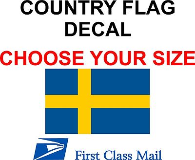 Swedish Flag In Its Official Colors - Swedish Flag - Sticker - Foto 4