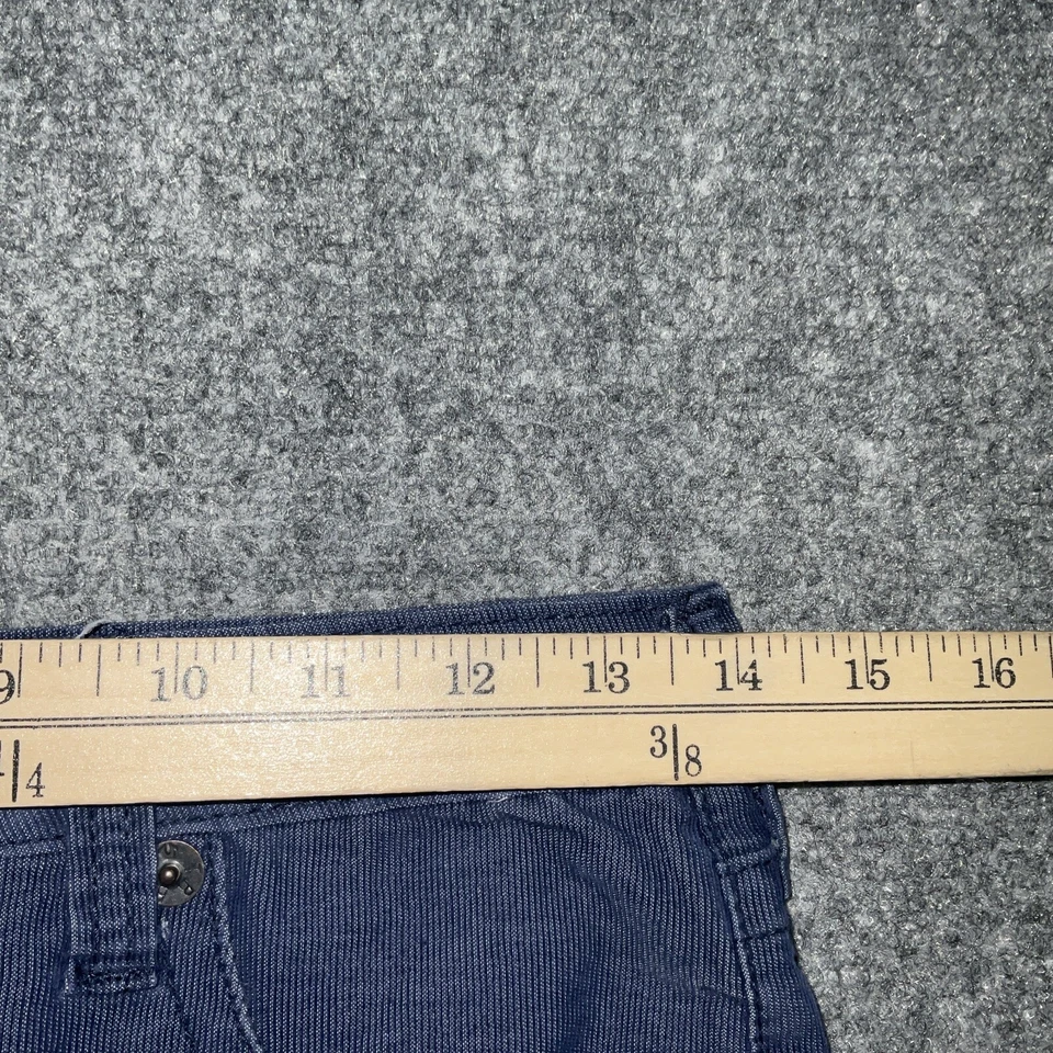 Pantalones True Religion Niñas Talla 12 Azul Pana Rectos Foto 4 de 4