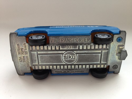 "Siku 1331 - Volkswagen VW T3 Syncro Bus Transporter (Tipo 2) - ""InterRent iR"" - Imagen 16 de 16