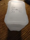 1 OZ. SILVER BAR STORAGE TUBE - 1 USED WHITE TUBE   *****SHIPS FREE*****