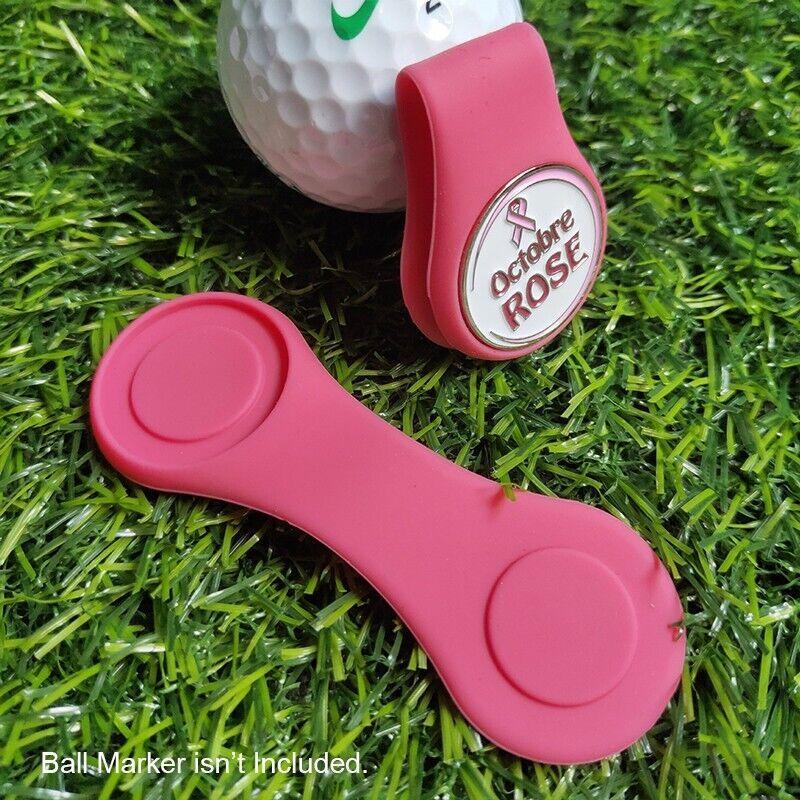 1Pc Silicone Golf Hat Clip Ball Marker Holder with Strong DIY