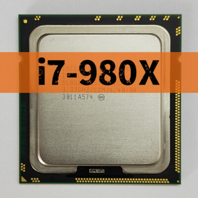 Intel Cores i7-980X Extreme Edition SLBUZ 3.33GHz 6 Cores LGA1366