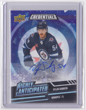 22-23 UD CREDENTIALS HIGHLY ANTICIPATED AUTO PARALLEL DYLAN SAMBERG #HA-23 JETS