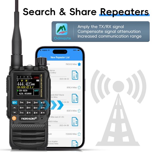 Walkie Talkie Phone APP Programowanie bezprzewodowe Dual PTT Air Band Radio dalekiego zasięgu - Zdjęcie 8 z 21