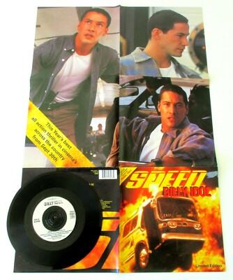 Billy Idol - Speed UK 1994 Arista 7'' Single Limited Poster Sleeve