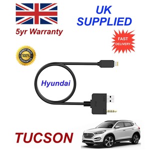 For Hyundai Tucson Iphone 5 6 7 8 Audio Aux Music Interface 8 Pin Charge Cable Ebay