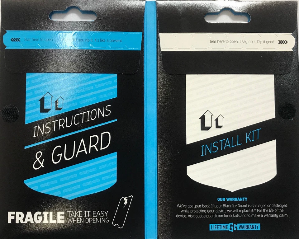 Gadget Guard black ice edition screen protector for LG V20  - Image 2 of 3