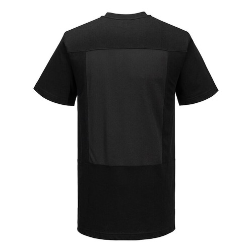 Portwest Chef Coolchecker T-Shirt (PW9) - Short Sleeve Plain Casual Professional - Picture 6 of 8