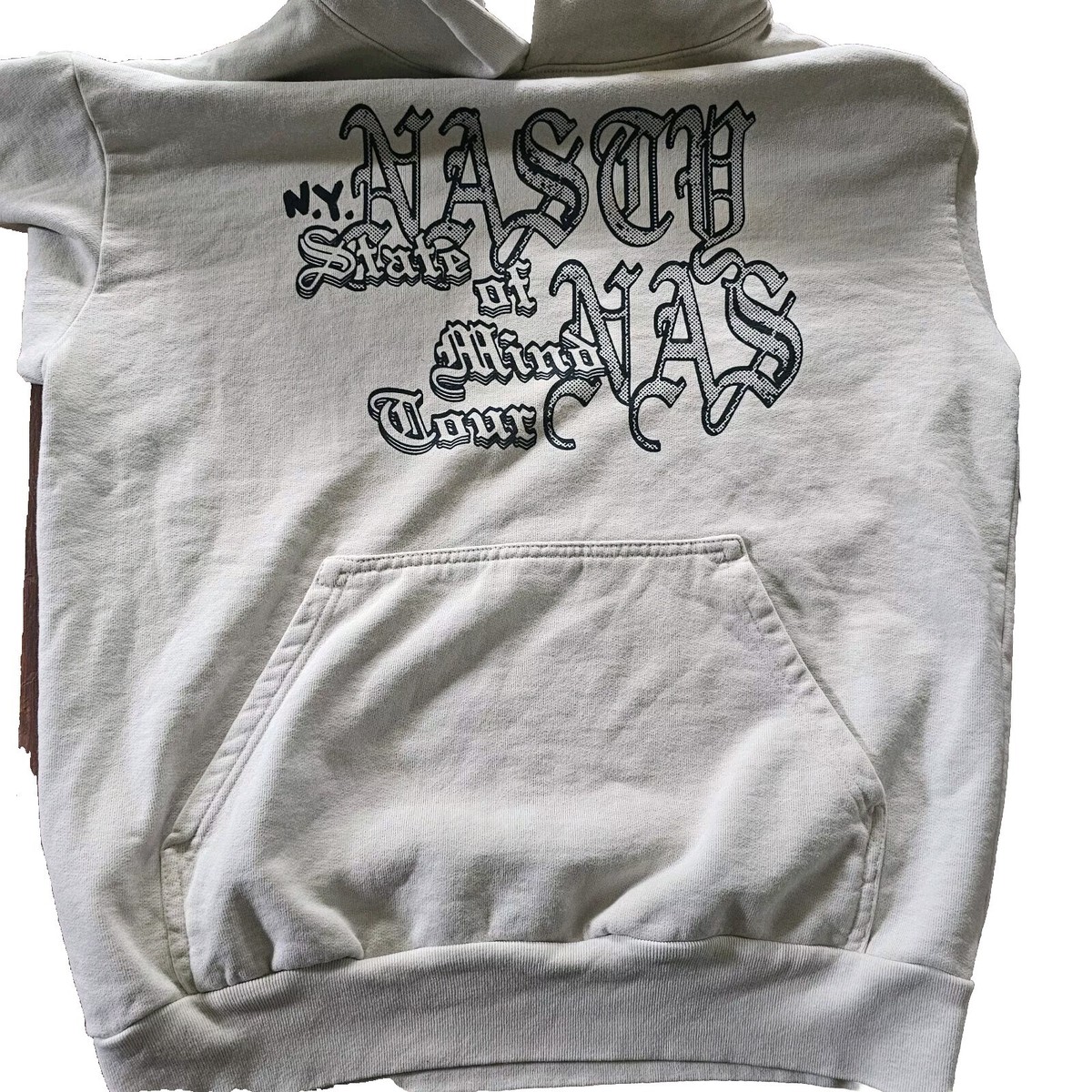 NAS NYSOM TOUR 2023 Sand Hoodie Official Merch Size Med NY