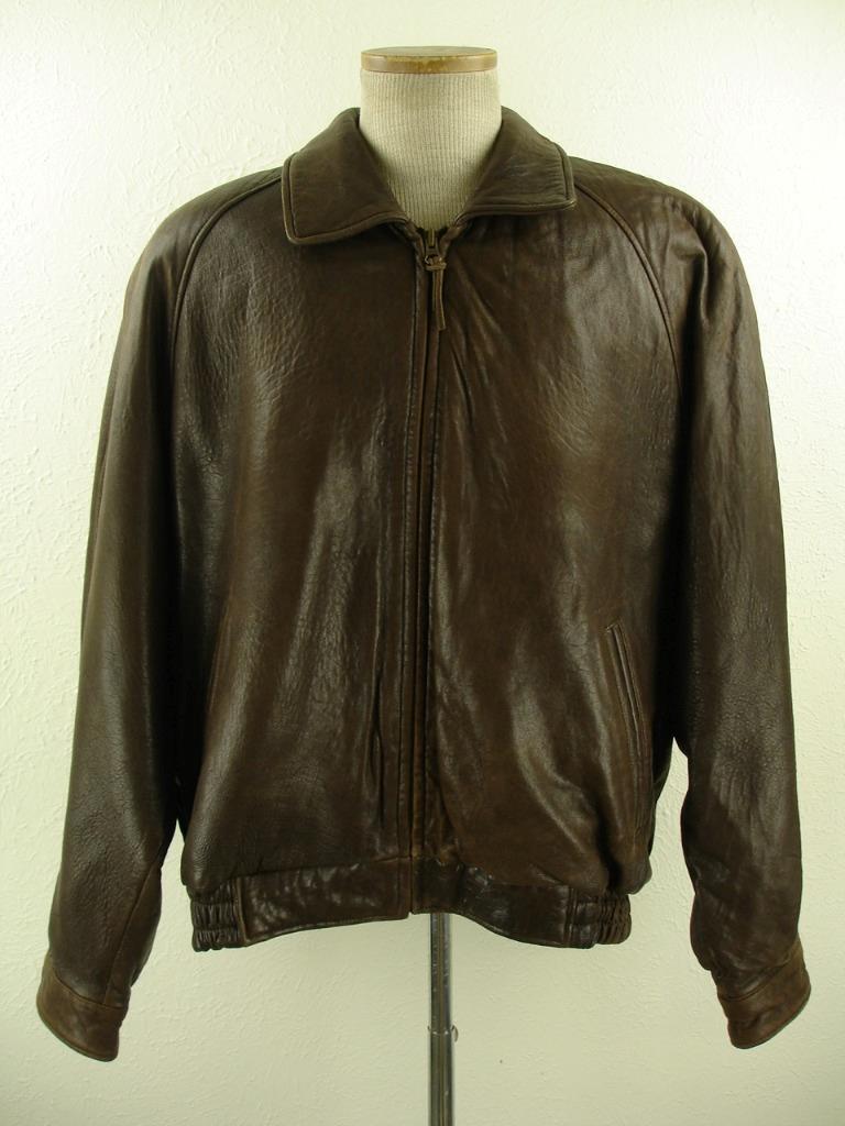 ジャケット・アウター 00s Marni A-2 Lamb Leather Flight Jacket Men's L J. Park Brown Lamb Leather Bomber A-2 Flight Jacket