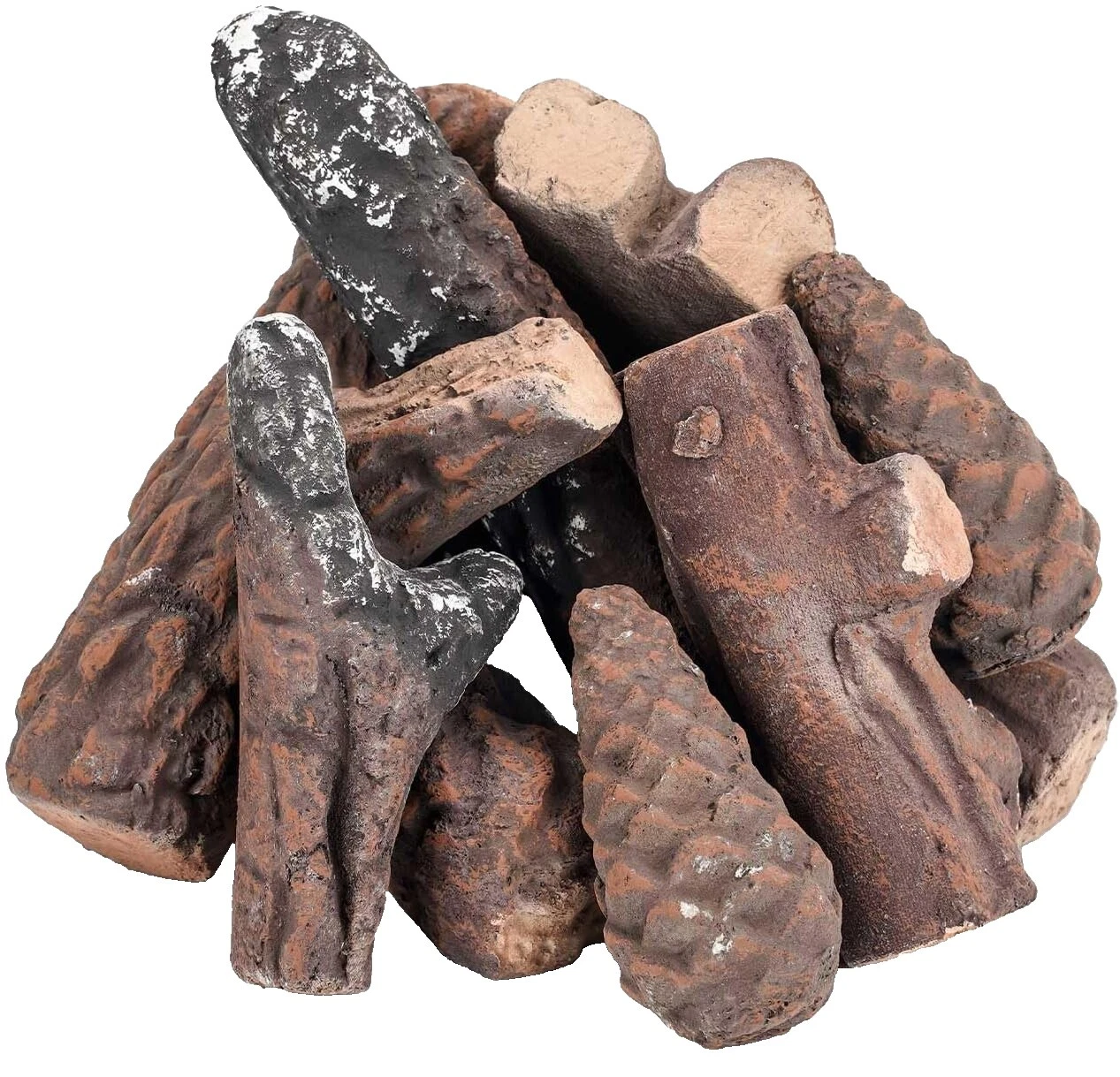 Los registros de decorativo de cerámica, piedra y vidrio