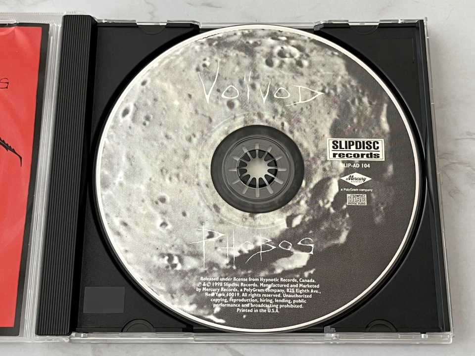 Voivod Phobos CD PROMO! 1998 Slipdisc SLIP-AD 104 Jason Newsted RARE! OOP! Foto 2 de 4