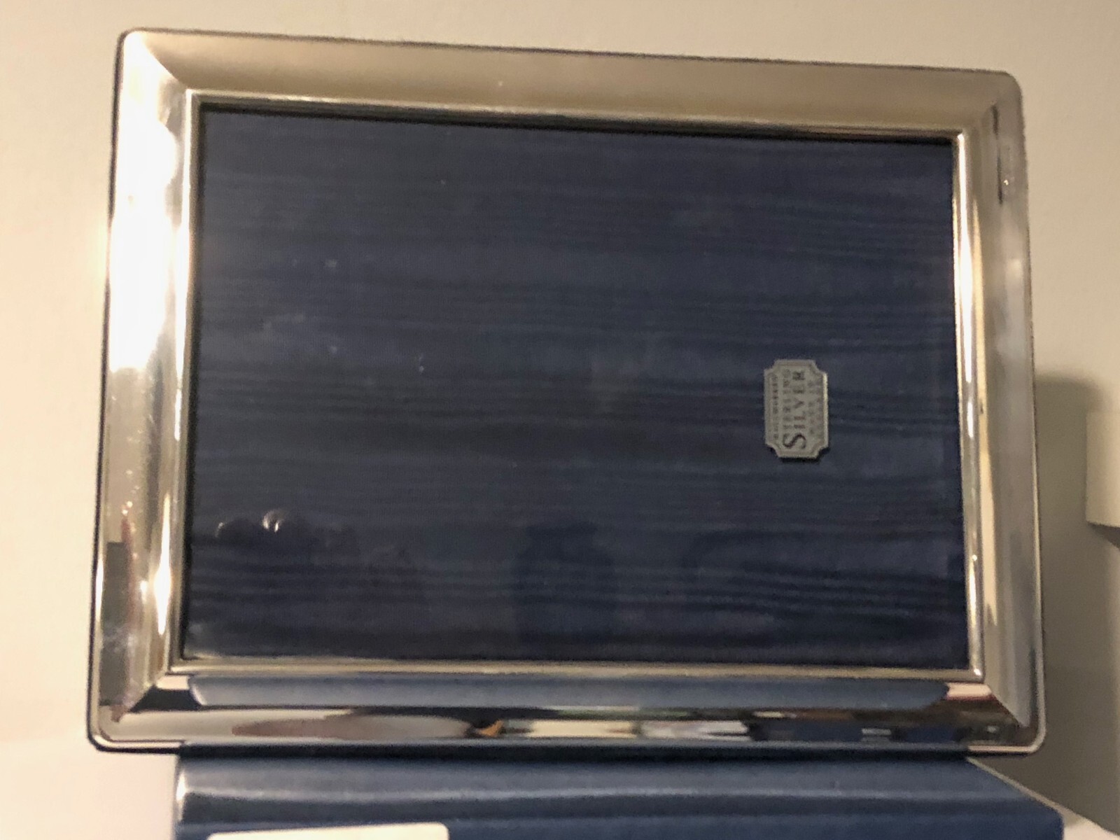 NEW IN BOX A QUALITY LARGE 8" x 6" HALLMARKED SILVER PHOTO FRAME eBay