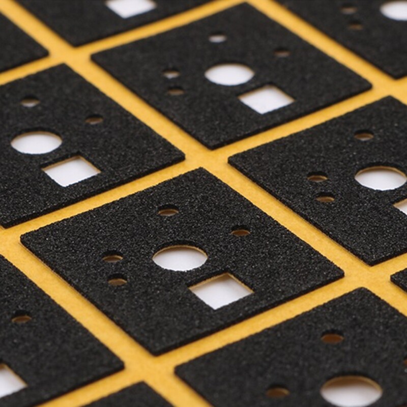 Upgrade Your Mechanical Keyboard with Gasket Film Sticker and Hot Plug Shaft