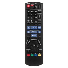 N2QAKB000076 Remote Control Fit for Panasonic BD Blu-ray DVD Player DMP-BD30