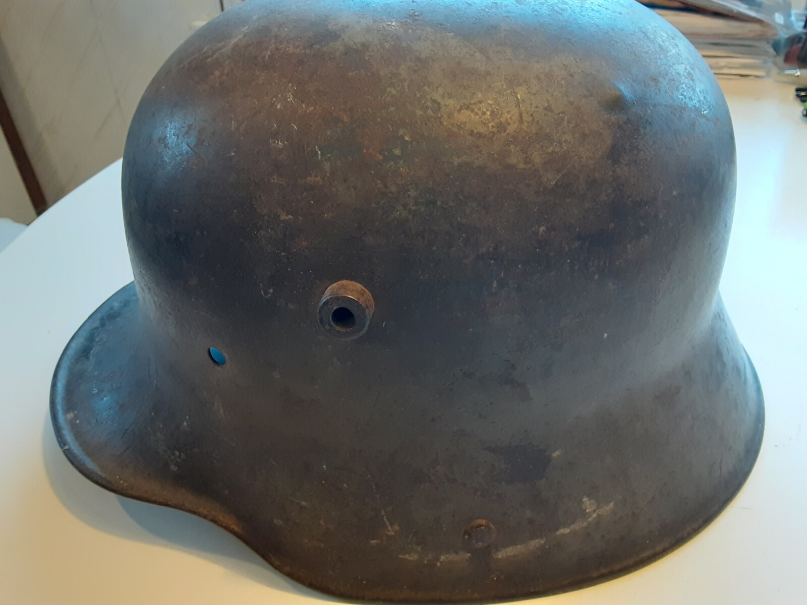 Original German WW1 M-1917 Helmet W66