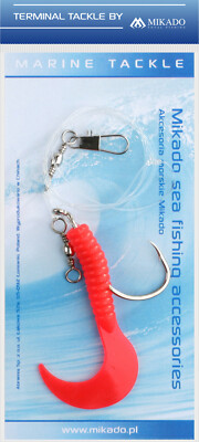 MIKADO Twistersystem Meeressystem Dorschsystem Pilksystem 1 Jig 8cm 6/0