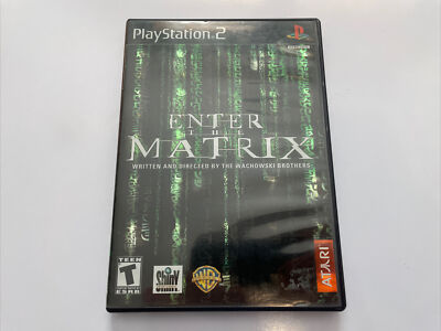 Enter the Matrix (Sony PlayStation 2, 2003 PS2) - Complete w/ Manual, Tested