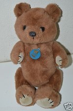WOW RARE Vintage DAKIN Jointed 14" Teddy Bear  Blue Tag Kids Children's Toy