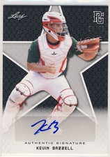 KEVIN BAZZELL 2020 Leaf Perfect Game National Showcase Black AUTO /50 NATIONALS