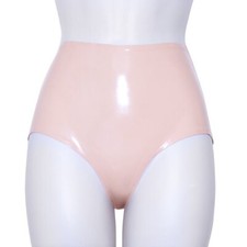 Latex Rubber Gummi Skin Short Pants Panties high waist 0.4mm custom made