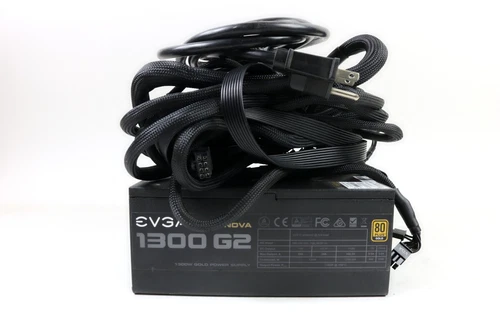 Fuente de alimentación PSU dorada EVGA 1300 G2 1300W - PC | 1 año de garantía, ¡envío rápido!