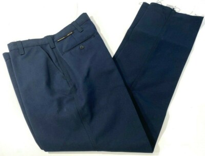 WOMENS WORKRITE FIRE RESISTANT NOMEX IIIA FIREFIGHTER PANTS 401NX NAVY 14 NOHEM
