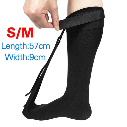 Plantar Fasciitis Sock For Strassburg Night Splint Achilles Heel Pain Adjustable - Picture 13 of 14