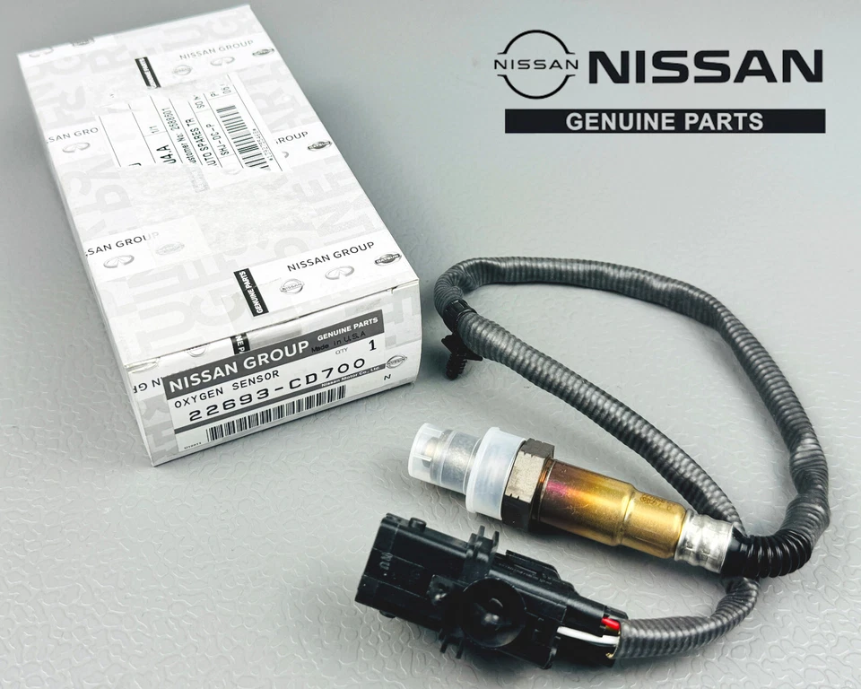 Sensor de oxígeno O2 genuino Nissan 350Z Infiniti G35 FX35 M35 nuevo OEM 22693-CD700 Foto 2 de 4