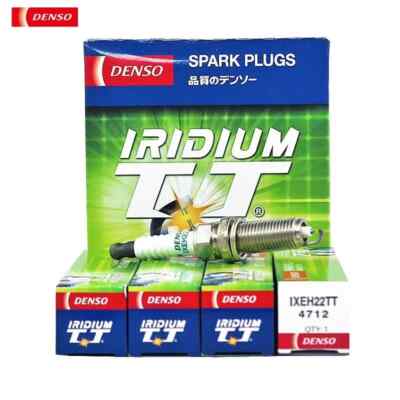 4PCS DENSO IXEH22TT 4712 Spark Plug For Mercedes Benz Honda Buick