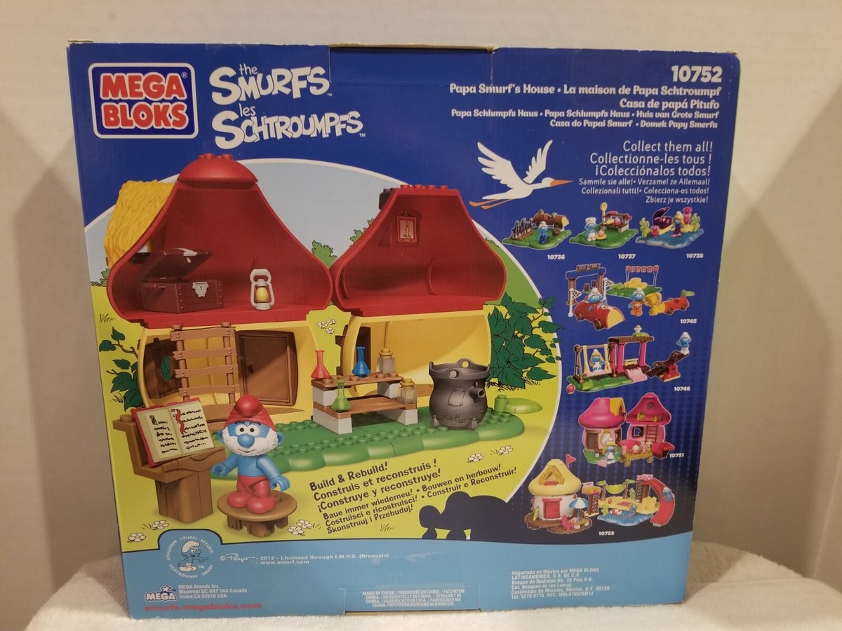 90年代 smurf 家 Vintage Smurf Green Mushroom House With NO Butterfly .1979