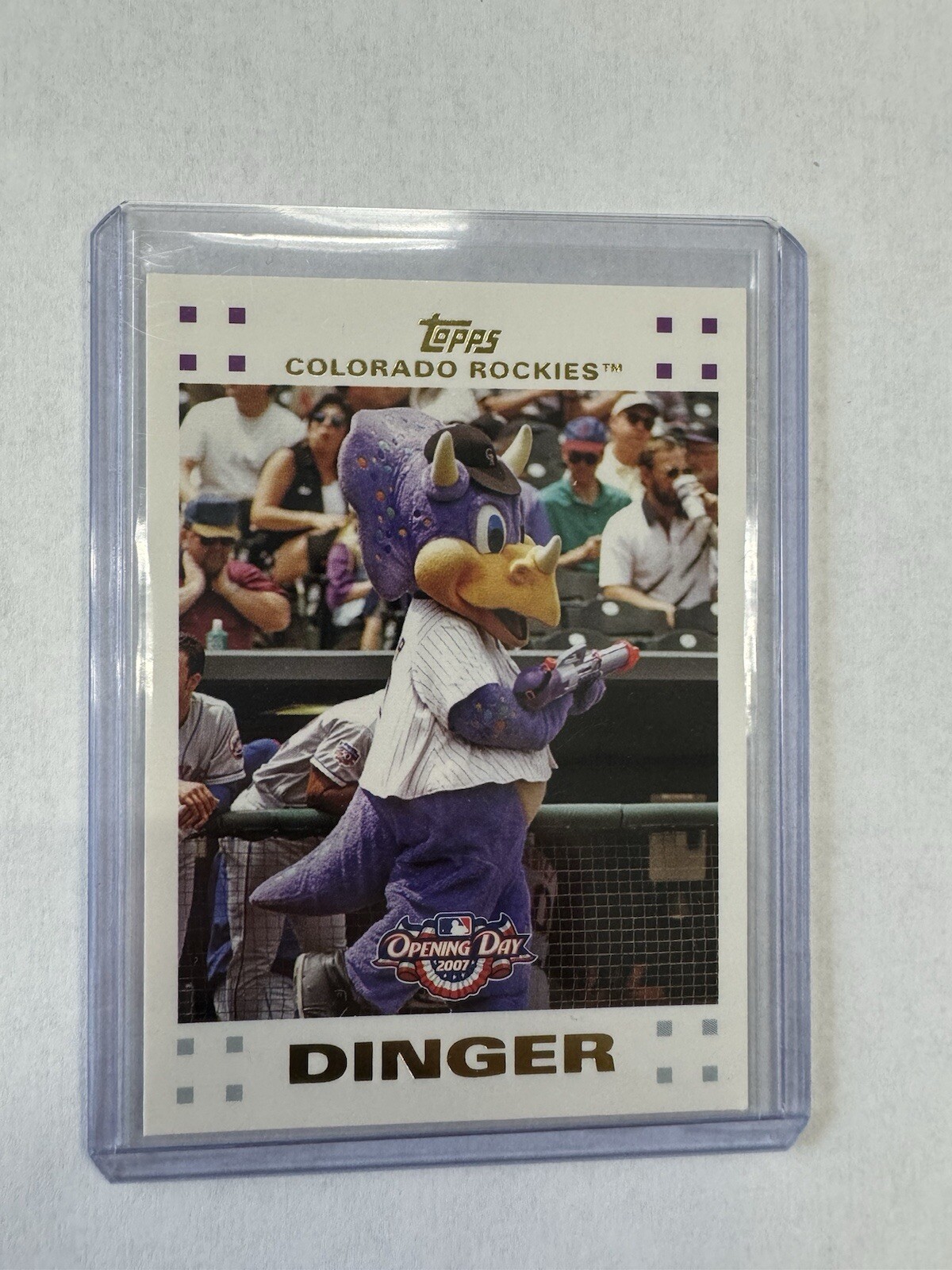 2007 Topps Opening Day - #192 Dinger (Colorado Rockies) Gold (RC)