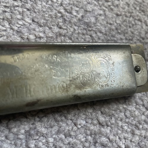 Vintage M. Hohner DIE ECHOHARFE Mundharmonika mit OVP, Deutschland Ende des 19. Jahrhunderts - Bild 11 von 11