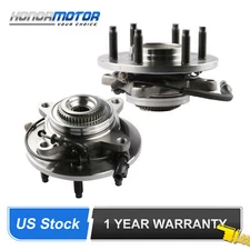 2 x Front Wheel Bearing&Hub Assy for Ford F150 Lincoln Mark LT w/ABS 4x4 New