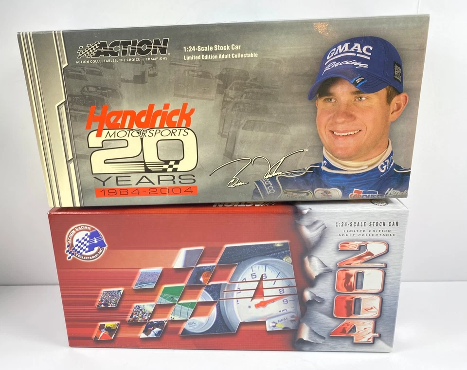 Brian Vickers #25 GMAC HMS 20 aniversario 2004 Monte Carlo 1/24 diecast NASCAR Foto 2 de 4