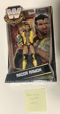 Mattel Razor Ramon Custom Wwf WWE Mattel Custom Razor Ramon Action Figure In Custom Legends Packaging ...