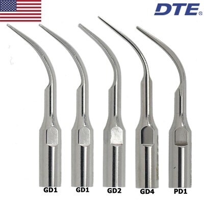 10 X Inserti Punte Per Ablatore Ultrasuoni DTE SATELEC Scaler Manipolo GD1