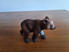 A Schleich Grizzly Brown Bear Cub Retired Wildlife Figure 2003