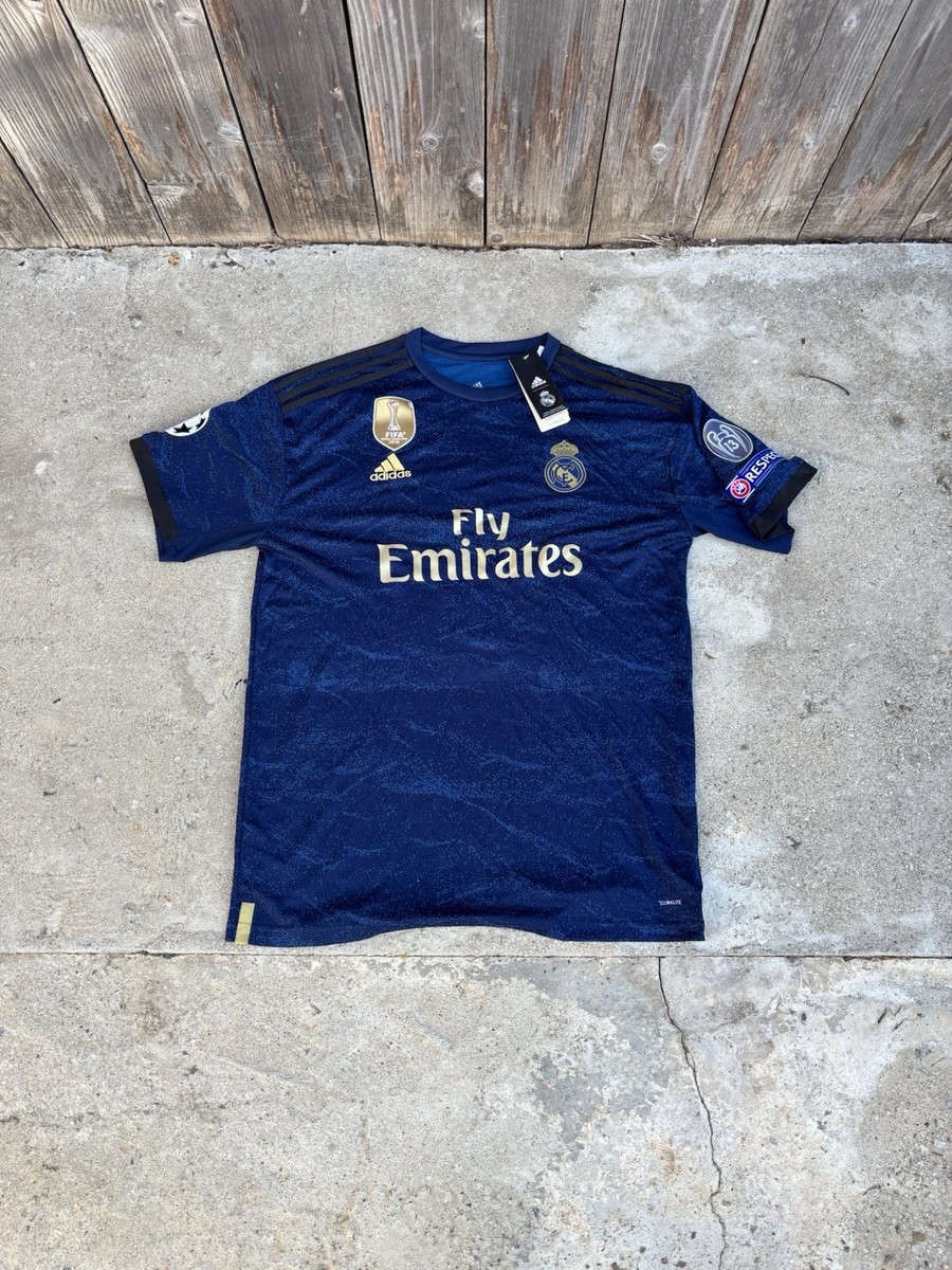 Adidas Real Madrid Hazard 2019/20 Away Soccer Jersey Mens