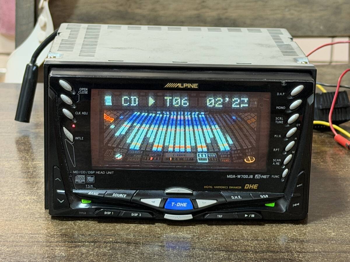 Alpine 2DIN CD/MD Car Stereo Deck MDA-W700JB Japan | eBay