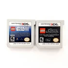 Lego Pirates of the Caribbean & Lego Star Wars 3 The Clone Wars Nintendo 3DS