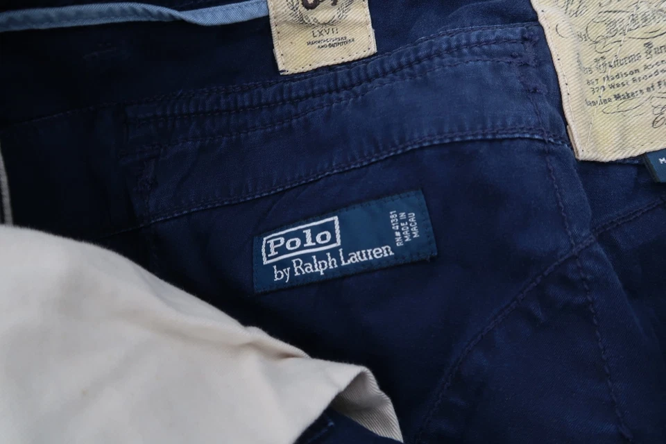 Pantalones de paracaidista militares de carga vintage Polo Ralph Lauren para hombre 34x30 Bleeker Foto 4 de 4