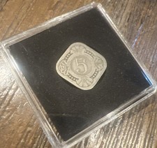 1923 Netherlands 5 Cents - Km#153 - Classic - Dutch Coin - Copper Nickel