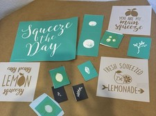 Lemon Stencils